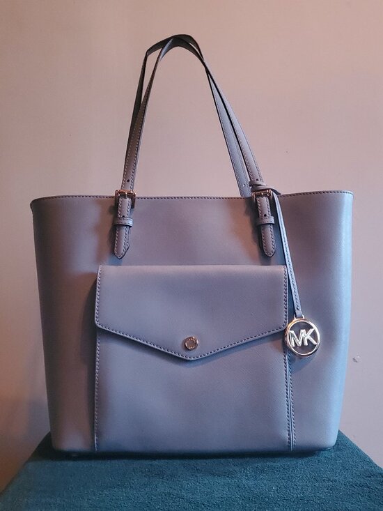 Michael Kors light blue tote bag - Picture 1 of 11
